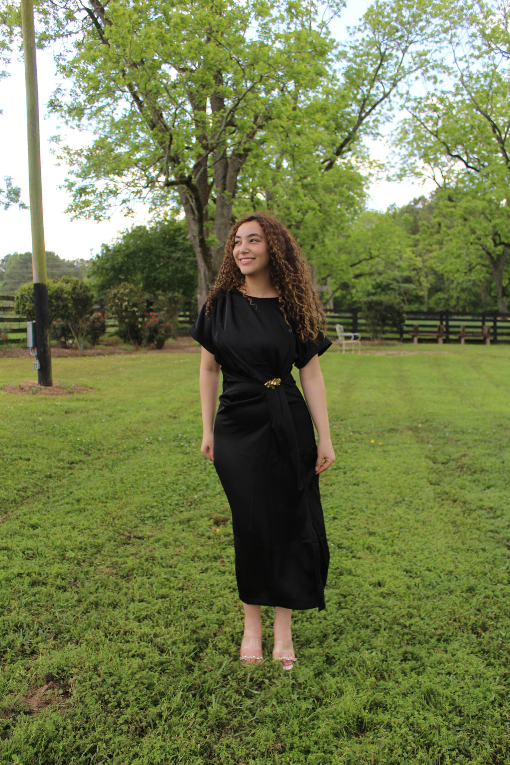 Black and Classy maxi Dress
