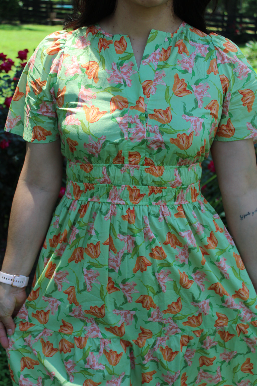 Sage Orange Maxi