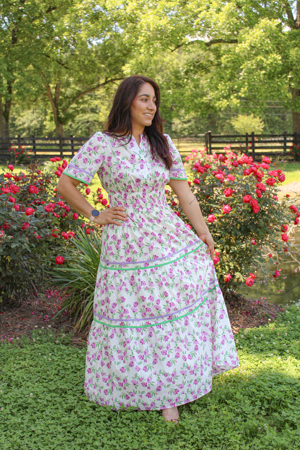 Violet Purple Maxi
